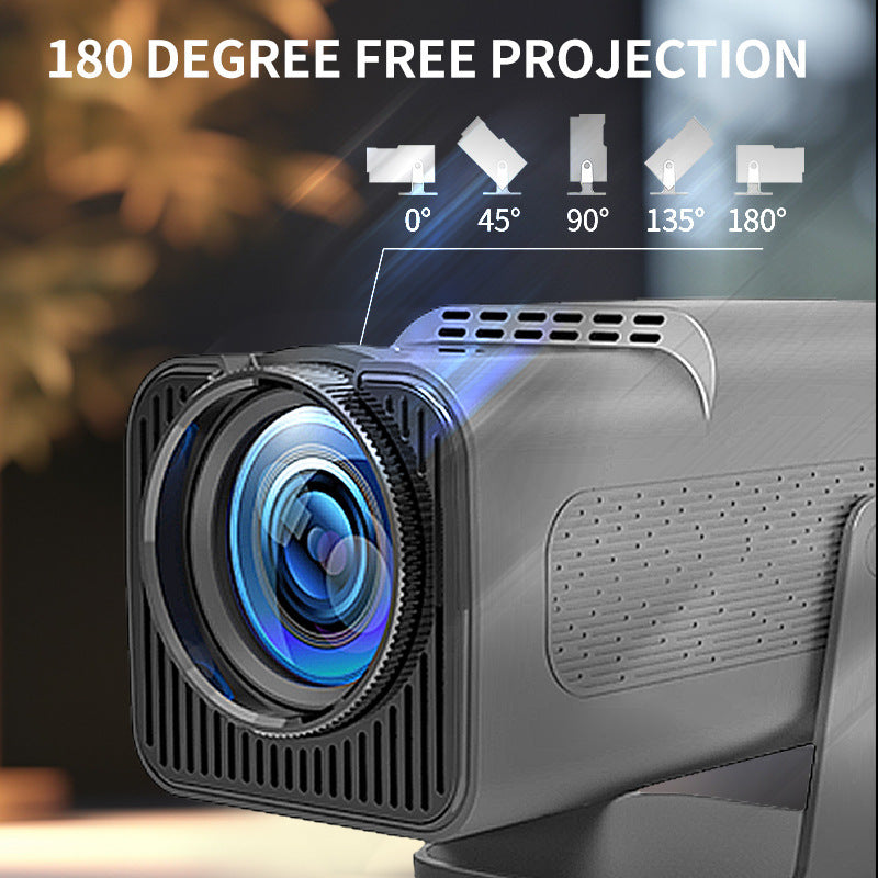 HY320 Smart Mini Projector – 160 Lumens, 720p HD, 150" Screen, WiFi Support